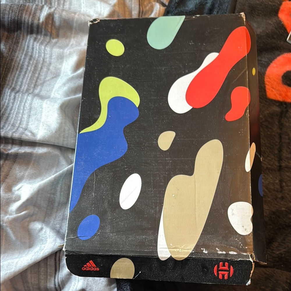 Adidas Multicolor Abstract Shoe Box